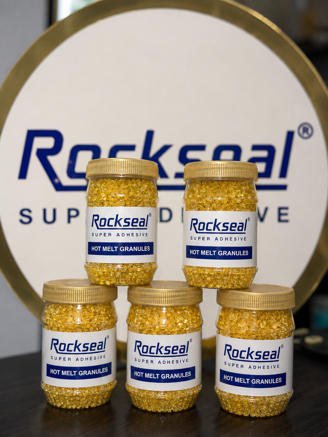 Dark Yellow Hot Melt Granules