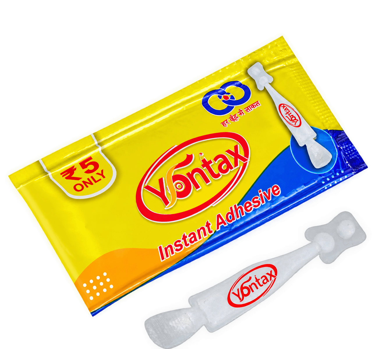 Yontax Instant Adhesive Sachet Pack - Super Fast Bond Cyanoacrylate India