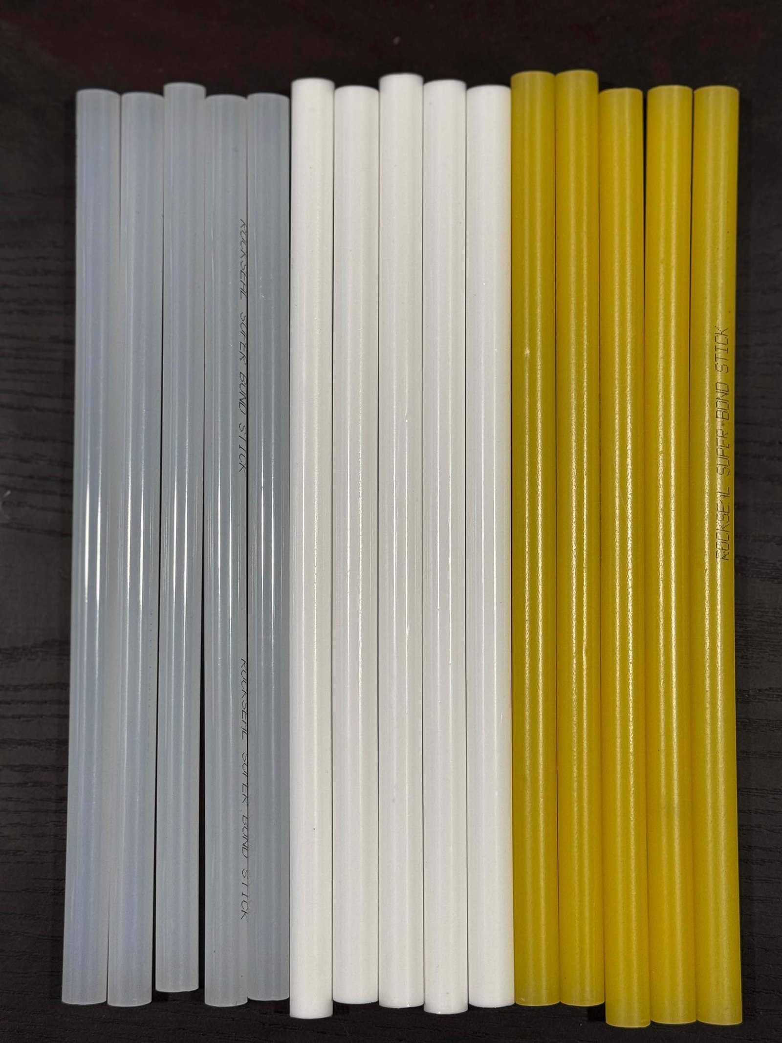 Rockseal Factory Industrial Glue Stick Lineup