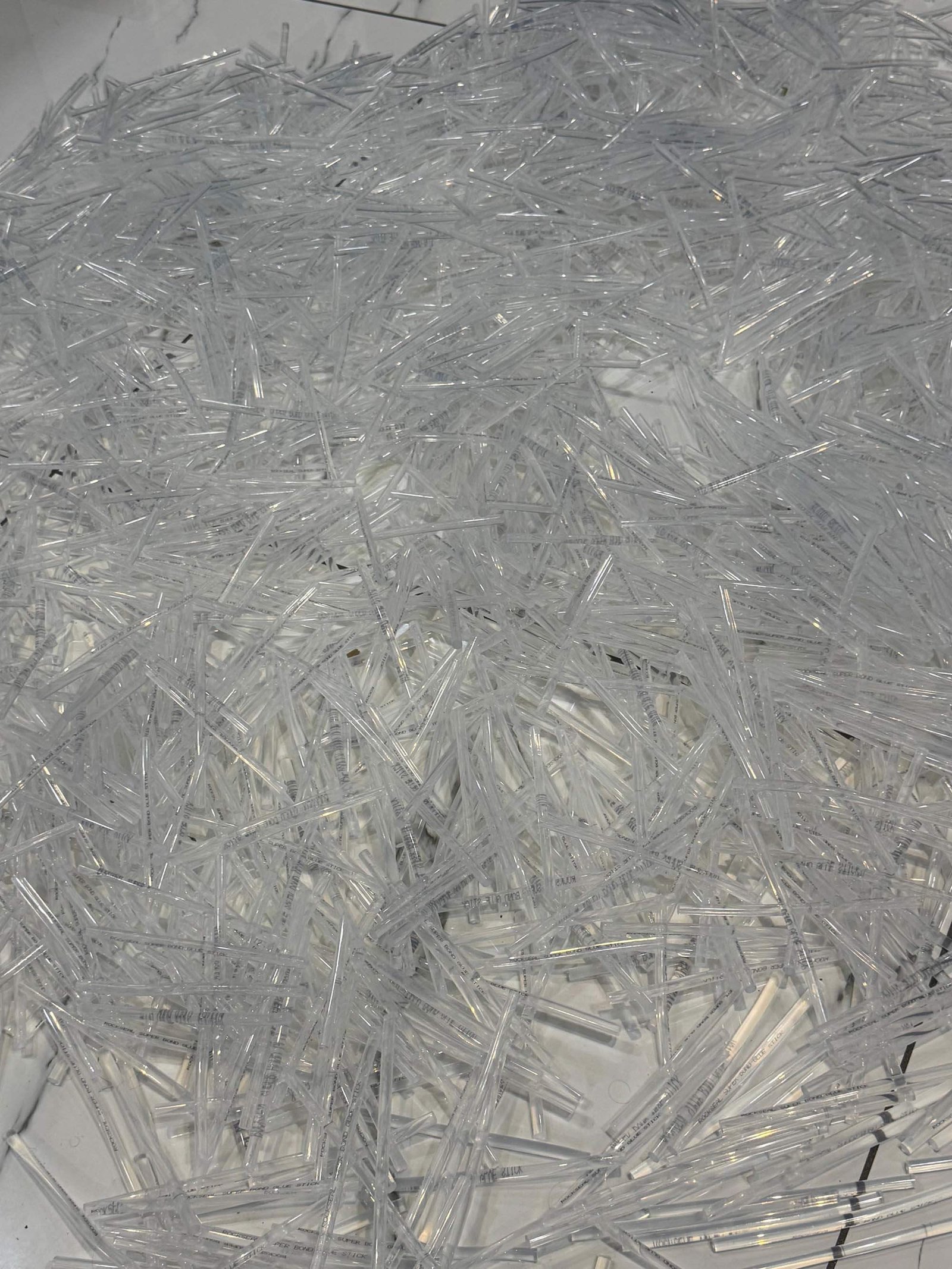Bulk Ultra-Clear Transparent Sticks Stock